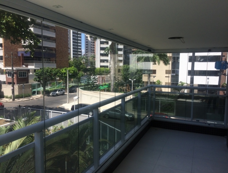 Cortinas de Vidro em Sacada Caucaia - Cortina de Vidro área Externa