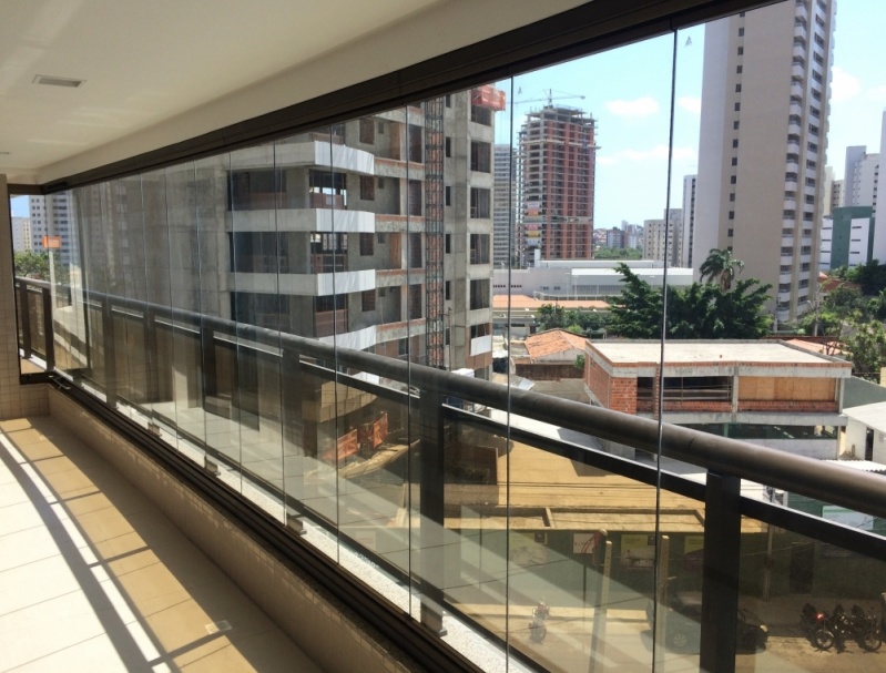 Empresa de Cortina de Vidro Deslizante Automática Fortaleza - Cortinas de Vidro Deslizante Painel