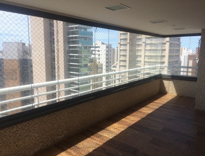 Empresa de Cortina em Vidro Deslizante para Apartamento Fortaleza - Cortinas de Vidro Deslizante Painel