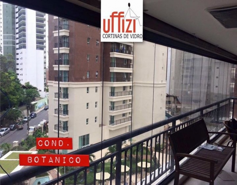 Envidraçamento para Sacada de Apartamento com Vidro Fortaleza - Envidraçamento de Sacada Automatizado