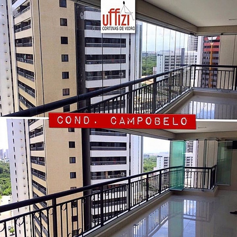 Envidraçamentos para Sacada com Vidro Reflexivos Fortaleza - Envidraçamento para Sacada de Apartamento com Vidro