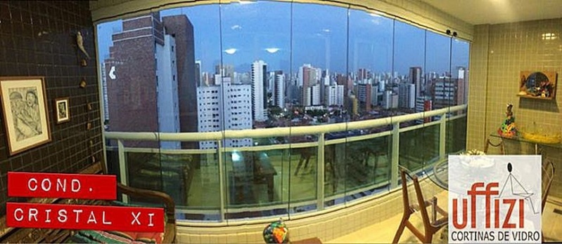 Varandas com Vidro Fume Ceará - Varandas com Vidro para Apartamento